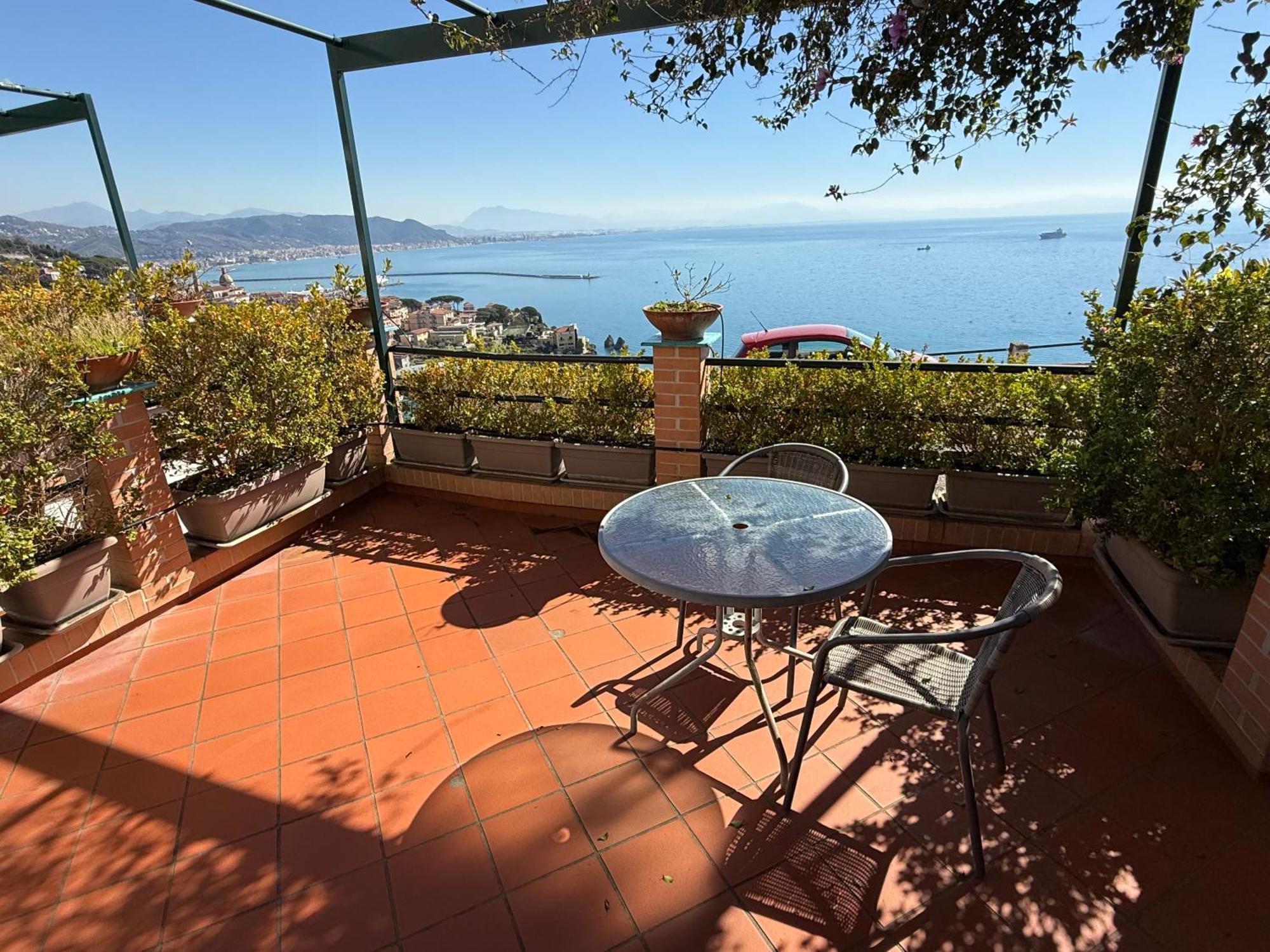 Villa Casa Gabriella - Amalfi Coast - Free Parking - Full Sea View Vietri Exterior foto